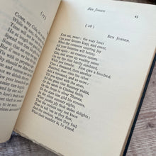 Load image into Gallery viewer, 1903 Seventeenth Century Lyrics Edited by George Saintsbury Early Edwardian