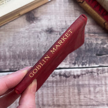 Load image into Gallery viewer, Goblin Market and Other Poems by Christina Rossetti; Leather Yapp Binding