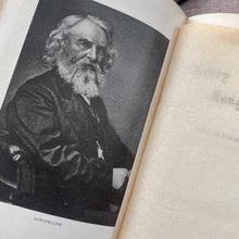 Load image into Gallery viewer, The Poetical Works of Henry Wadsworth Longfellow; Quarter Vellum Binding with Art Nouveau Detail