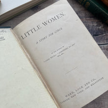 Load image into Gallery viewer, Little Women by Louisa May Alcott; Rare Lily Series Book in Beautiful Floral Binding