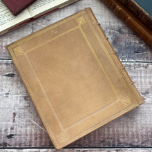 Load image into Gallery viewer, Le Livre du Mariage Souvenir de 1885; 19th Century Full Leather Book with Gauffered Edges