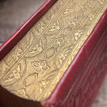 Load image into Gallery viewer, 1856 The Poetical Works (lyrical and dramatic) Of Longfellow Full Morocco Gauffered Edges