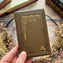 Load image into Gallery viewer, 1850 Horae Sacrae Prayers & Meditations for Private Use Full Morocco Binding Gauffered Edges