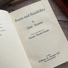 Load image into Gallery viewer, 1940's Sense and Sensibility by Jane Austen in Half Calf Leather