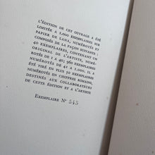Load image into Gallery viewer, 1946 La Fleur Des Poesies Francaises Du XVI Siecle; Limited Edition Illustrated
