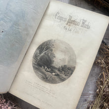 Load image into Gallery viewer, 1855 The Poetical Works of William Cowper; Full Morocco Early Victorian