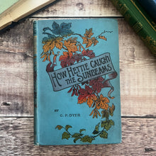 Load image into Gallery viewer, How Hettie Caught the Sunbeams by G P Dyer Late Victorian Book with Floral Binding