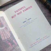 Load image into Gallery viewer, Beautiful But Not Famous by Emma Leslie; Beautiful Floral Binding Book