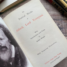 Load image into Gallery viewer, The Poetical Works of Alfred Lord Tennyson; Quarter Bound Vellum Illustrated