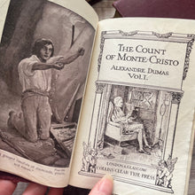 Load image into Gallery viewer, The Count of Monte Cristo by Alexandre Dumas in Two Volumes Illustrated Books