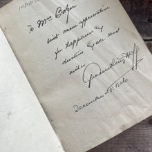 Load image into Gallery viewer, 1910 A Message for Today by Grace Whitney Hoff Half Morocco Leather Daily Devotions