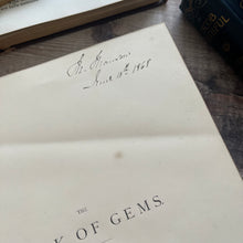 Load image into Gallery viewer, 1866 Antique Poetry Book: Faux Tortoiseshell & Gilt Victorian Binding (Et)