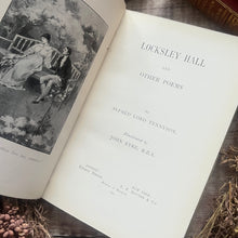 Load image into Gallery viewer, Locksley Hall and Other Poems by Tennyson Illustrated Book Beautiful Binding