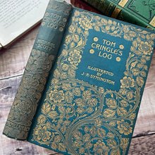Load image into Gallery viewer, 1895 Tom Cringle's Log AA Turbayne Binding Beautiful Art Nouveau Floral Book