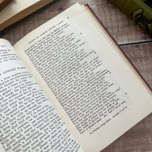 Load image into Gallery viewer, 1950 The Poetical Works of John Keats; Full Leather Vintage Book