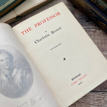 Load image into Gallery viewer, 1905 The Professor by Charlotte Bronte Edwardian Illustrated Book