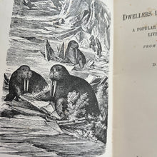 Load image into Gallery viewer, 1887 Dwellers in the Arctic by Dr G Hartwig; Victorian Illustrated Book