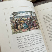 Load image into Gallery viewer, 1877 The Poems of Oliver Goldsmith; Lovely Victorian Binding; Illustrated Book