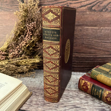 Load image into Gallery viewer, 1894 The Lyrics and Ballads of Sir Walter Scott Full Calf Leather School Prize