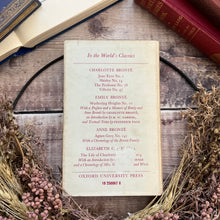 Load image into Gallery viewer, 1959 The Tenant of Wildfell Hall by Anne Bronte Vintage Book with Dust Jacket