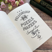 Load image into Gallery viewer, The Fellowship of Puzzlemakers by Samuel Burr SIGNED Hardback