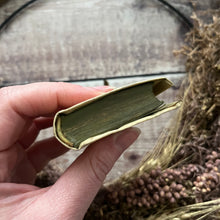 Load image into Gallery viewer, Miniature Book of Common Prayer Hand Painted Full Vellum Yapp Binding