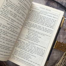 Load image into Gallery viewer, 1863 The Book of Common Prayer Full Velvet Binding Gauffered Edges & Brass Clasp