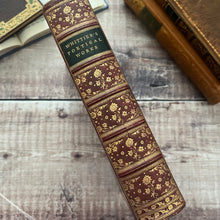 Load image into Gallery viewer, The Poetical Works of John Greenleaf Whittier Full Calf Leather