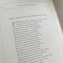 Load image into Gallery viewer, 1876 The Literary Bouquet Mid Victorian 19th Century Fine Cloth Binding