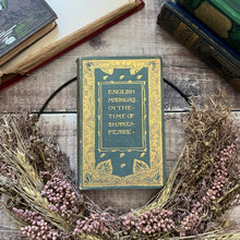 Load image into Gallery viewer, English Madrigals in the Time of Shakespeare Antique Decorative Binding