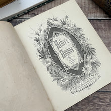 Load image into Gallery viewer, 1870 Heber's Hymns Mid Victorian 19th Century Floral Binding Book Faded