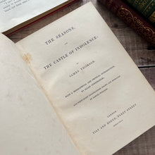 Load image into Gallery viewer, 1841 The Seasons and The Castle of Indolence by James Thomson Full Leather Book
