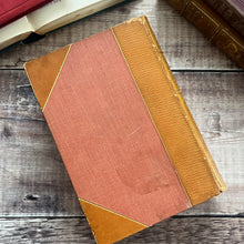 Load image into Gallery viewer, Silas Marner and Scenes of Clerical Life by George Eliot; Beautiful Half Leather Binding Art Nouveau