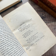 Load image into Gallery viewer, 1902 English Verse from 1250 to 1900 Half Leather Fine Binding with Floral Gilt