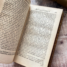 Load image into Gallery viewer, 1732 The Ladies Library Volume One ONLY 18th Century Full Leather Binding Scarce