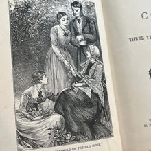 Load image into Gallery viewer, Cora or Three Years of a Girl's Life; Late Victorian Floral Binding