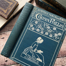 Load image into Gallery viewer, 1910 Cousin Phillis by Mrs Elizabeth Gaskell Beautiful Binding Illustrated Book