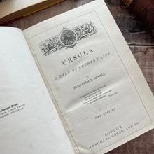 Load image into Gallery viewer, Ursula A Tale of Country Life by Elizabeth Sewell Beautiful Victorian Book