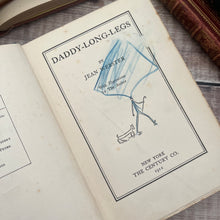 Load image into Gallery viewer, 1912 Daddy Long Legs by Jean Webster Floral Binding WORN