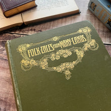 Load image into Gallery viewer, 1910 Folk Tales from Many Lands; Pretty Floral Art Nouveau Binding Illustrated by POGANY