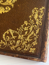 Load image into Gallery viewer, Early Victorian Full Leather Album; with Verse, Paintings and Prints