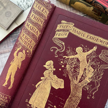 Load image into Gallery viewer, 1903 Tales from Maria Edgeworth Illustrated Beautiful Cloth Binding Edwardian
