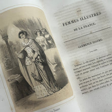 Load image into Gallery viewer, Le Femmes Illustres Beautiful French Cartonnage Binding Illustrated
