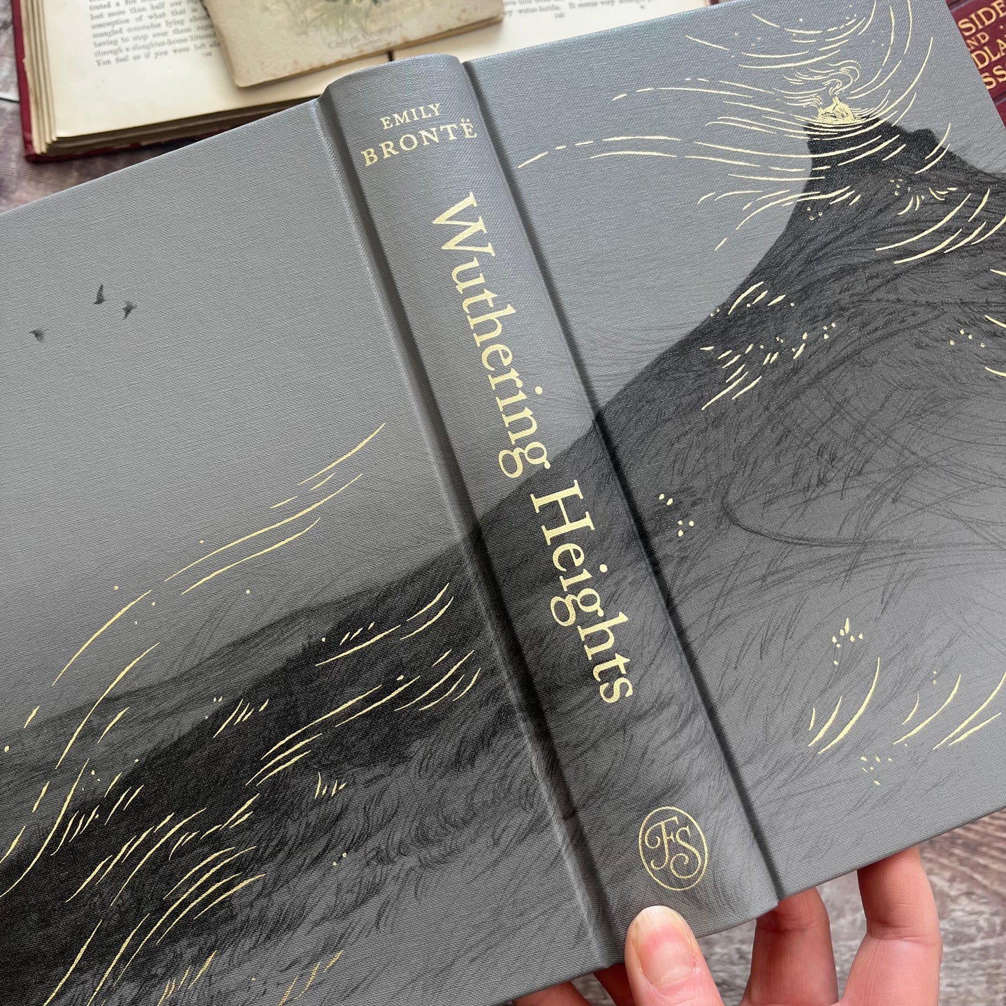 2014 Wuthering Heights by Emily Bronte Folio Society Illustrated Book with Slipcase