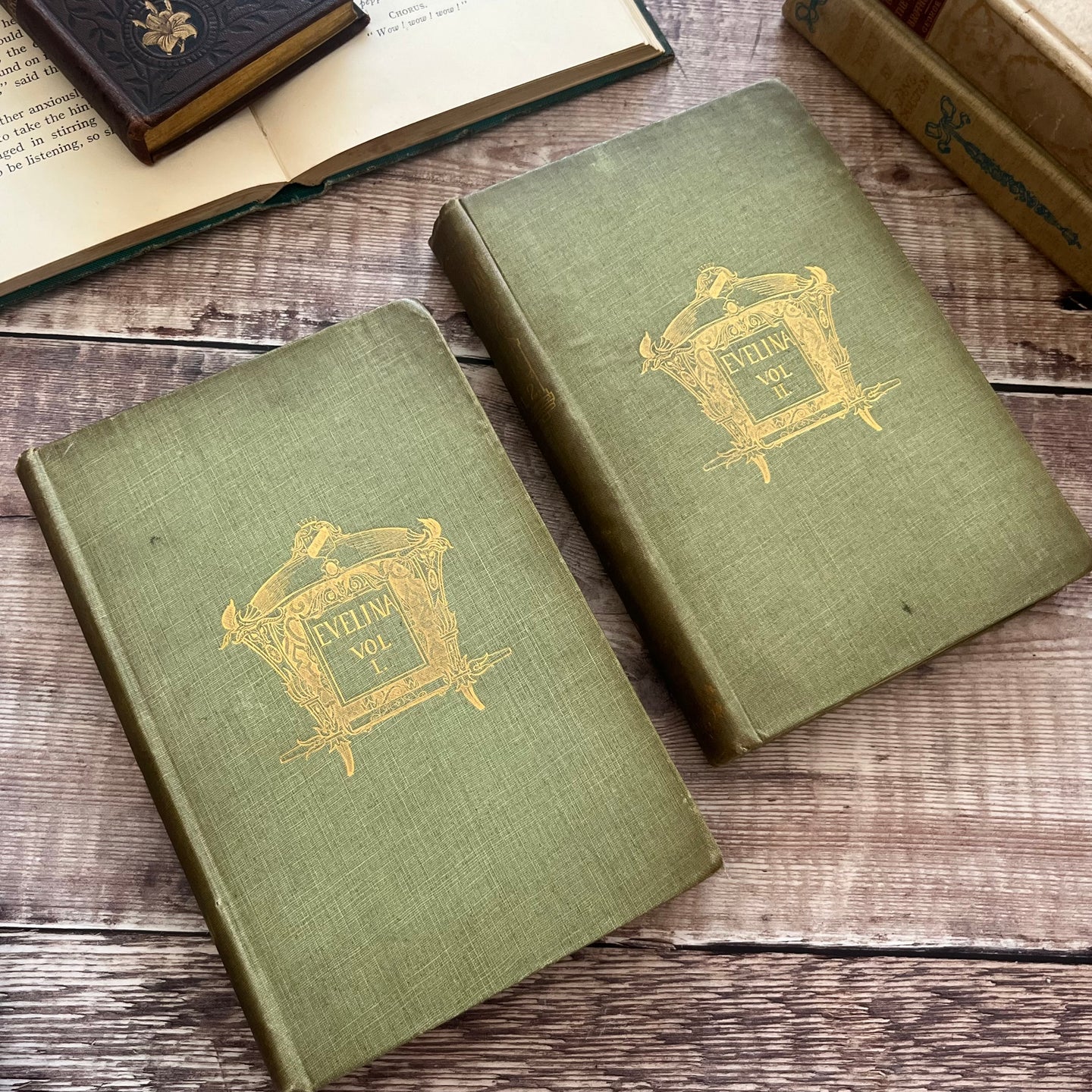 1932 Evelina by Fanny Burney Macmillan and Co Beautiful Binding Antique Book