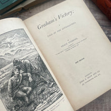 Load image into Gallery viewer, Graham’s Victory by Grace Stebbing Late Victorian Book with Floral Binding
