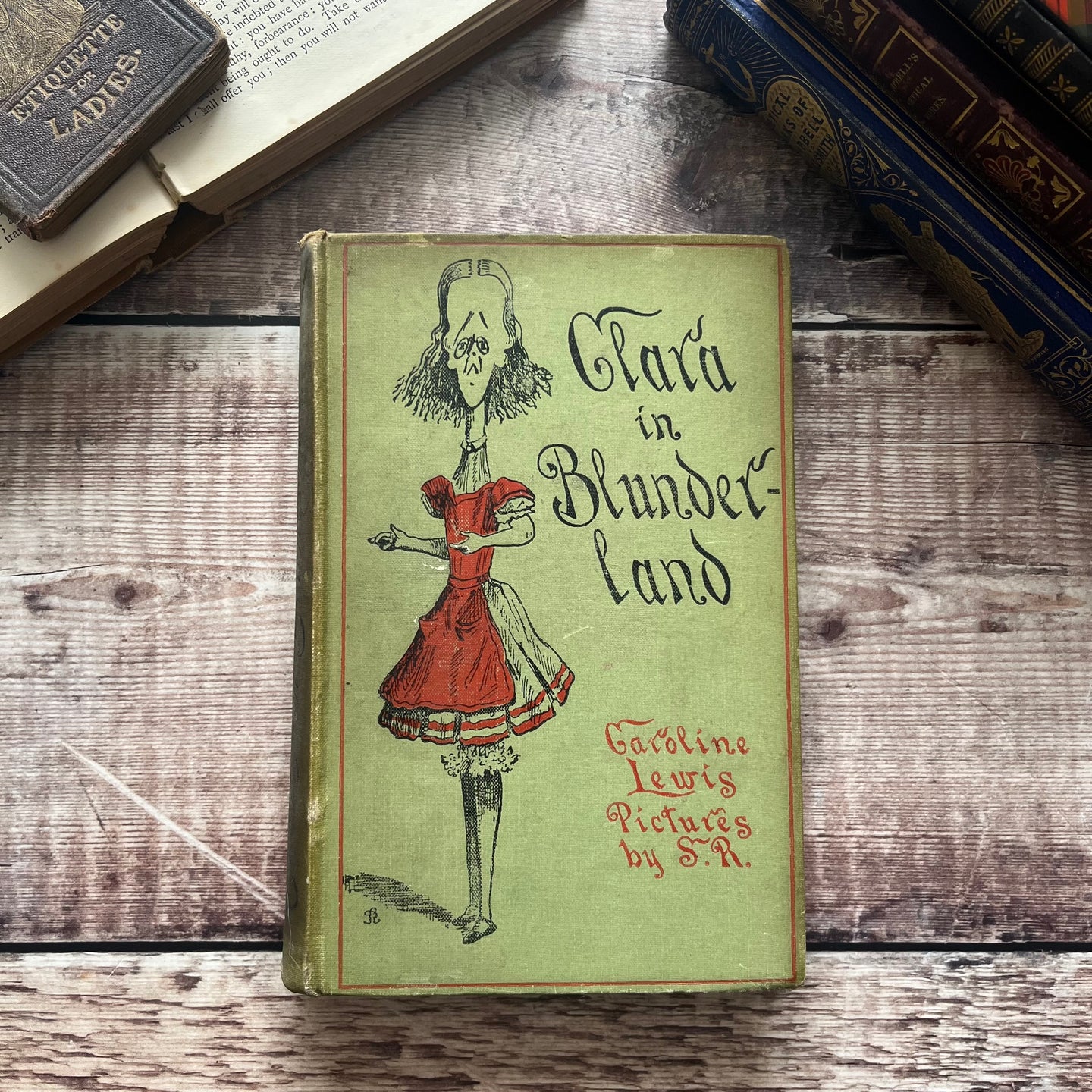 1902 Clara in Blunderland by Caroline Lewis Spoof of Alice's Adventures in Wonderland