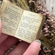 Load image into Gallery viewer, Small Rain Upon the Tender Herb written by Anon; Miniature Victorian Leather Book
