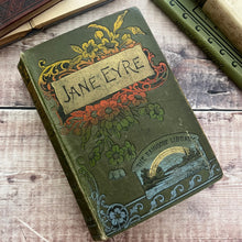 Load image into Gallery viewer, Rare Jane Eyre by Charlotte Bronte; From The Rainbow Library Floral Binding
