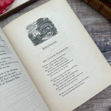 Load image into Gallery viewer, 1856 The Poetical Works of Longfellow; Full Morocco Gilt Gauffered Edges
